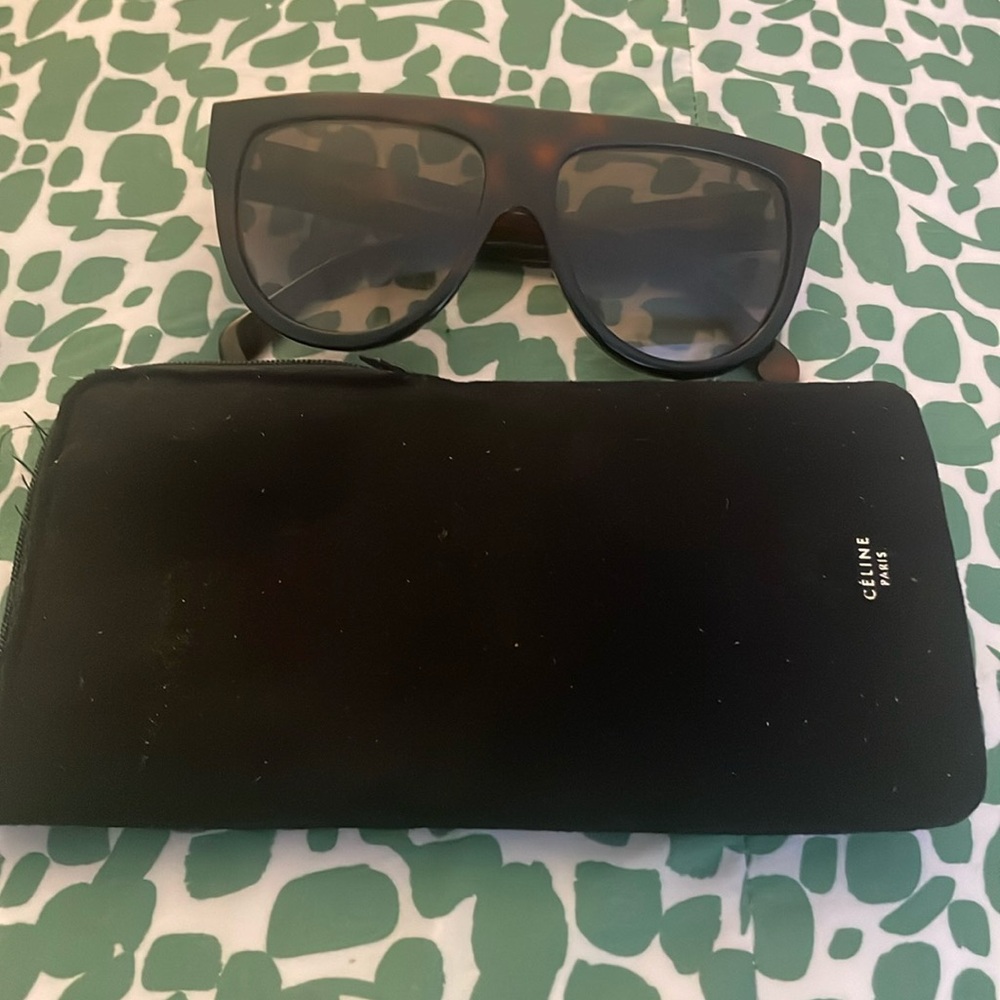 Celine Oversized Gradient Sunglasses - image 1